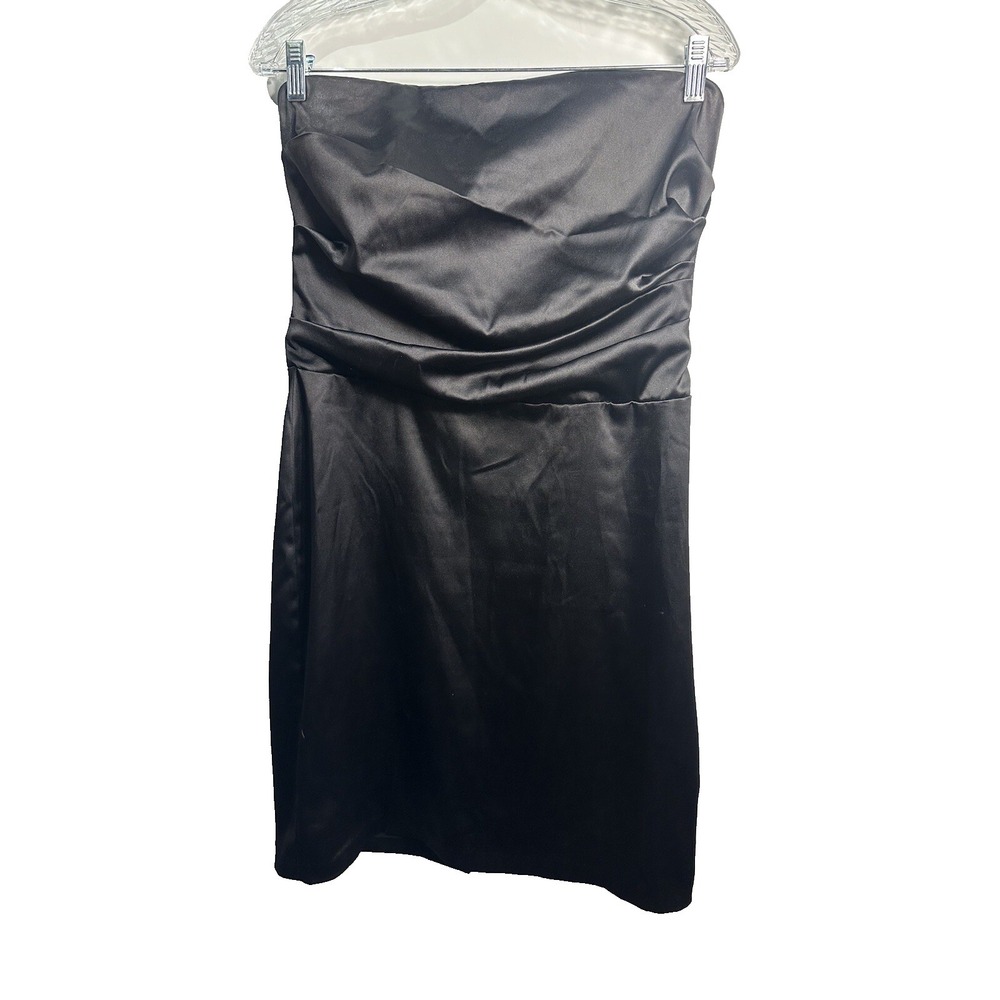roulette‎ womens strapless sleeveless black dress size 12